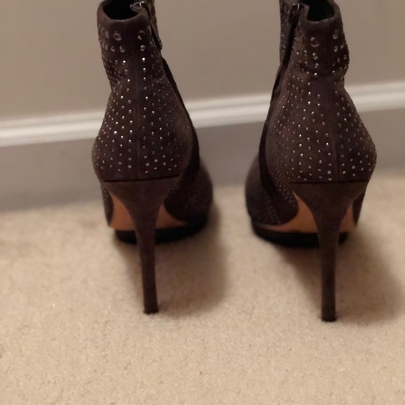 BCBG Maxazria gray studded booties - Picture 3 of 6